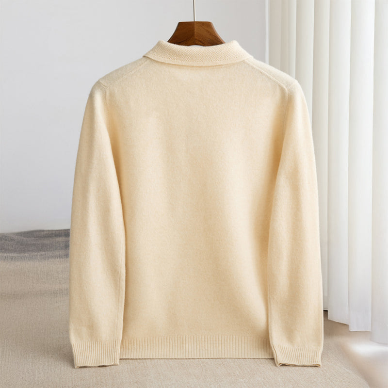 Mateo | Timeless Knitted Polo Sweater