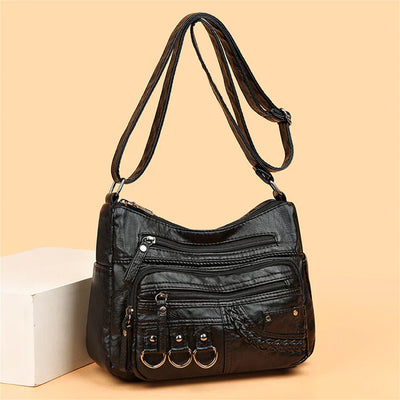 Timeless Charm | Soft Zipper Handbag