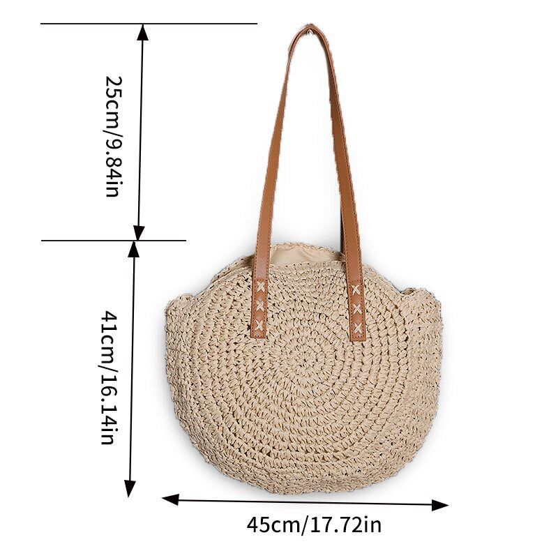 Danah | Stylish Multifunctional Straw Bag