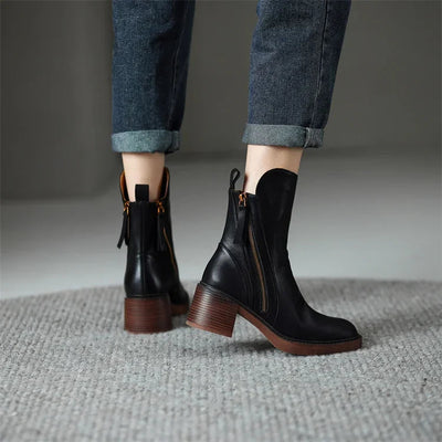 Valentina | Chic Leather Boots