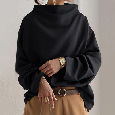 SERAPHINA | Elegant High Neck Sweater