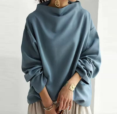 SERAPHINA | Elegant High Neck Sweater