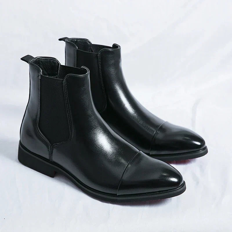 Duke | Genuine Leather Chelsea Boots