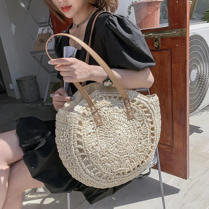 Danah | Stylish Multifunctional Straw Bag