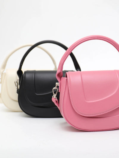 Charlotte™ Luxe Statement | Minimalist Saddle Bag