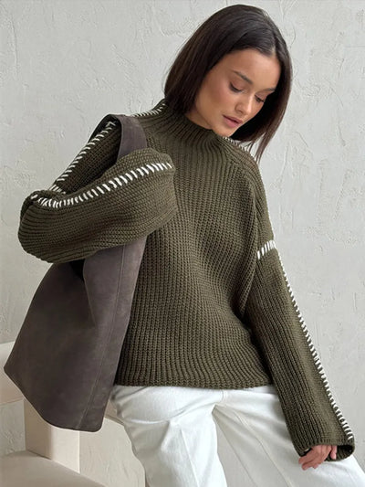 Jessy | Patchwork Sweater