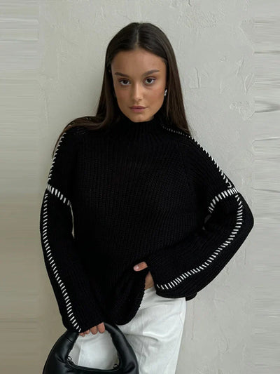 Jessy | Patchwork Sweater