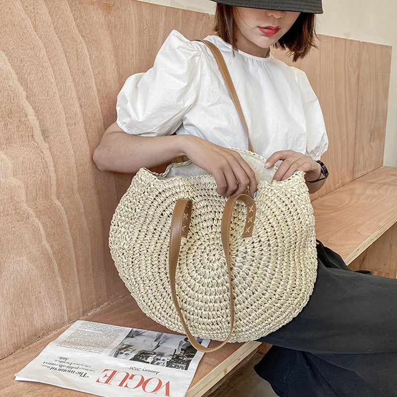 Danah | Stylish Multifunctional Straw Bag