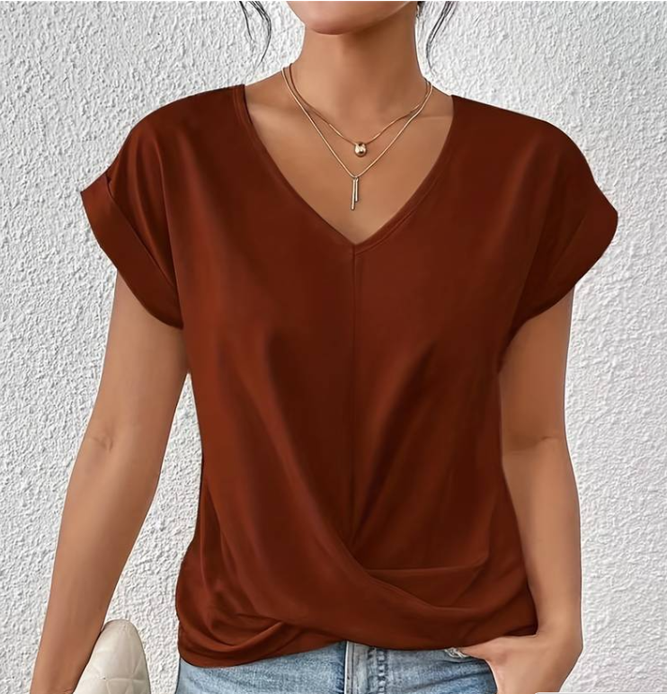 Stella | Comfy v-neck Top