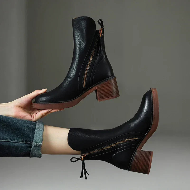 Valentina | Chic Leather Boots