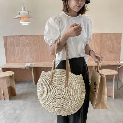 Danah | Stylish Multifunctional Straw Bag