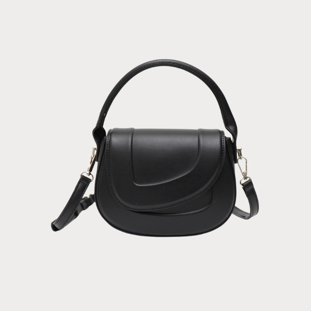 Charlotte™ Luxe Statement | Minimalist Saddle Bag