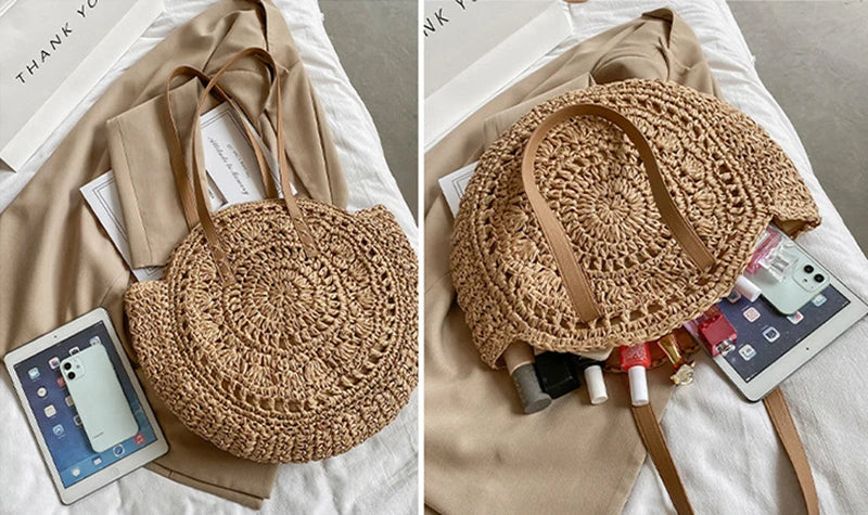 Danah | Stylish Multifunctional Straw Bag