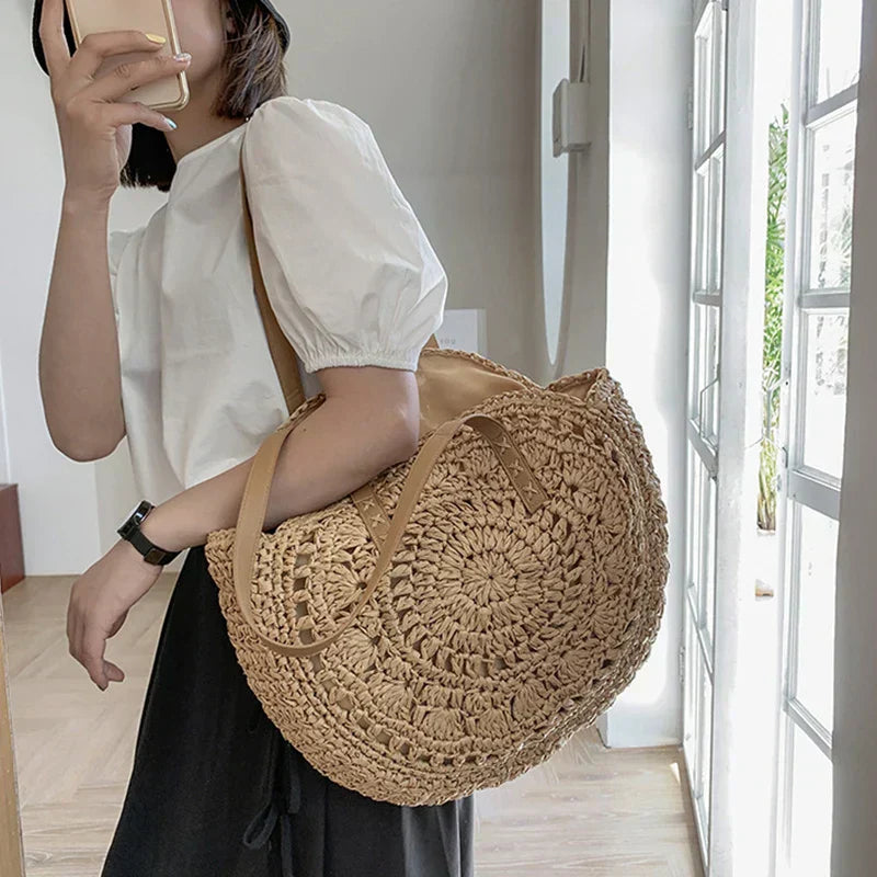 Danah | Stylish Multifunctional Straw Bag