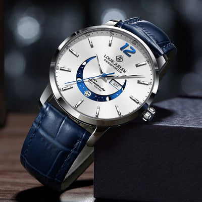 Timeless Moonphase Watch with Classic Elegance