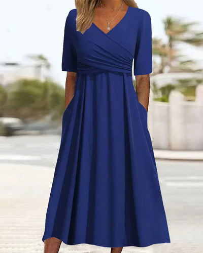 Alyson | Beautiful Cross Over Dress