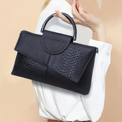 Acey | Timeless Classic Croc-Embossed Bag