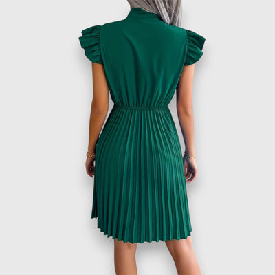 Zoe | Short-Sleeve Dress With A Bow