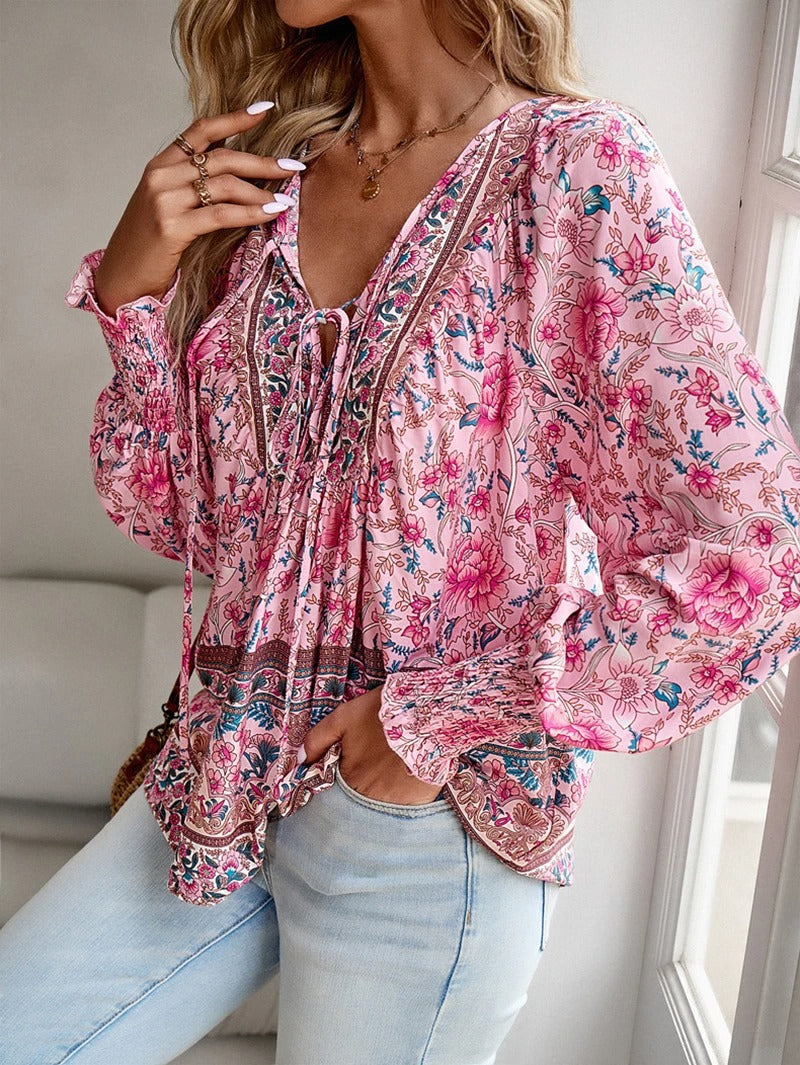 AMAYA | Light & Airy Summer Floral Top