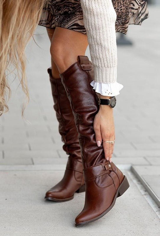 Nami | Leather Boots