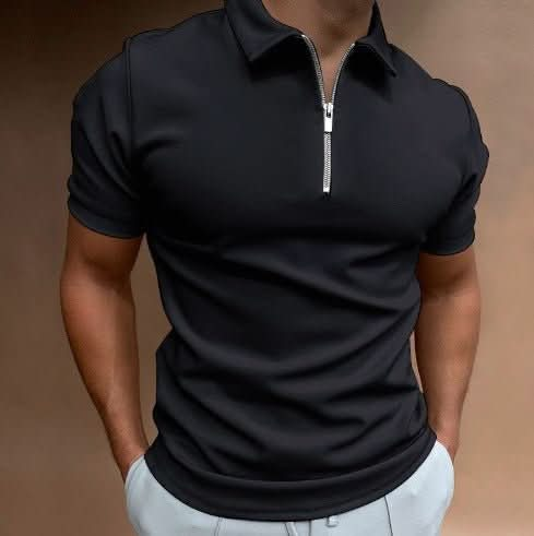 Bryce | Zip-Up Polo