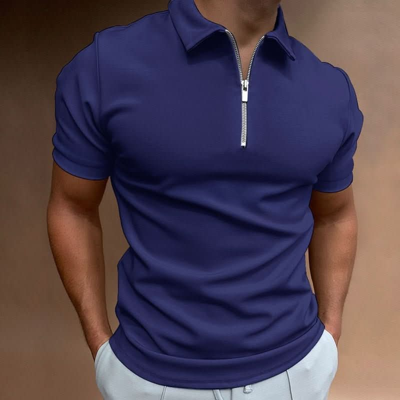 Bryce | Zip-Up Polo