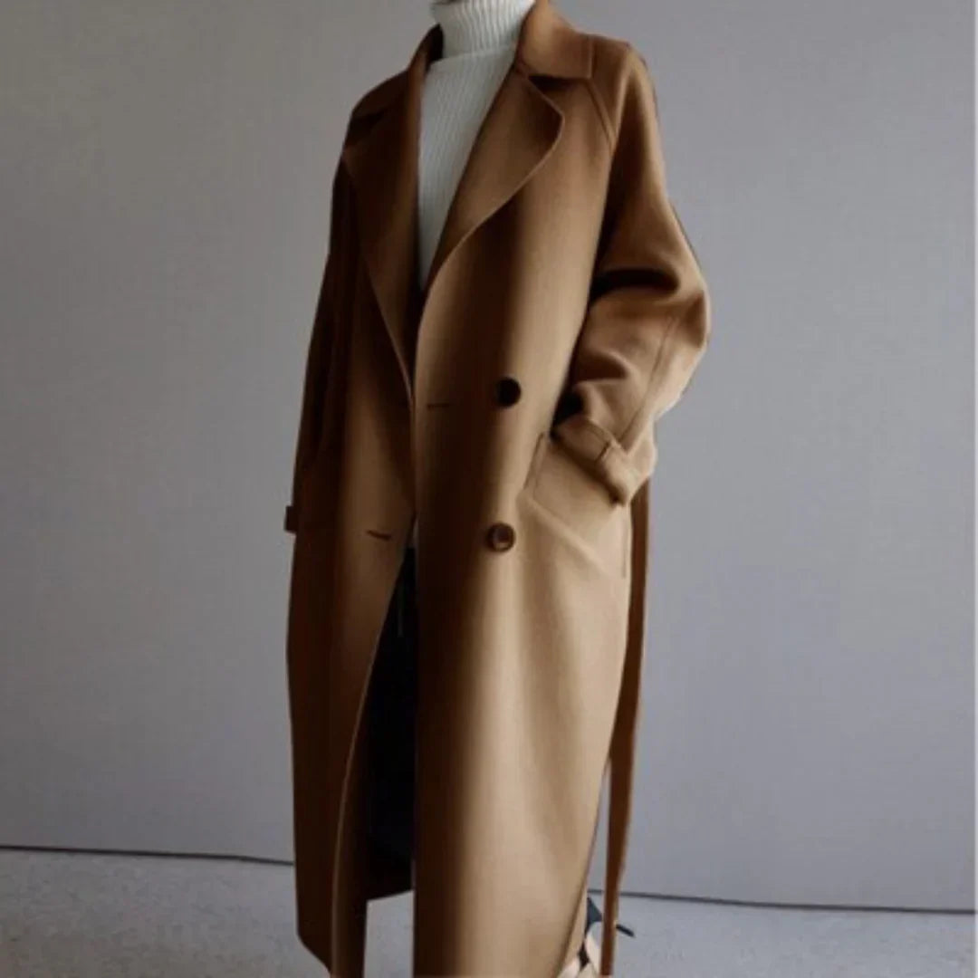 Celeste | Luxe Lined Wool Trench Coat