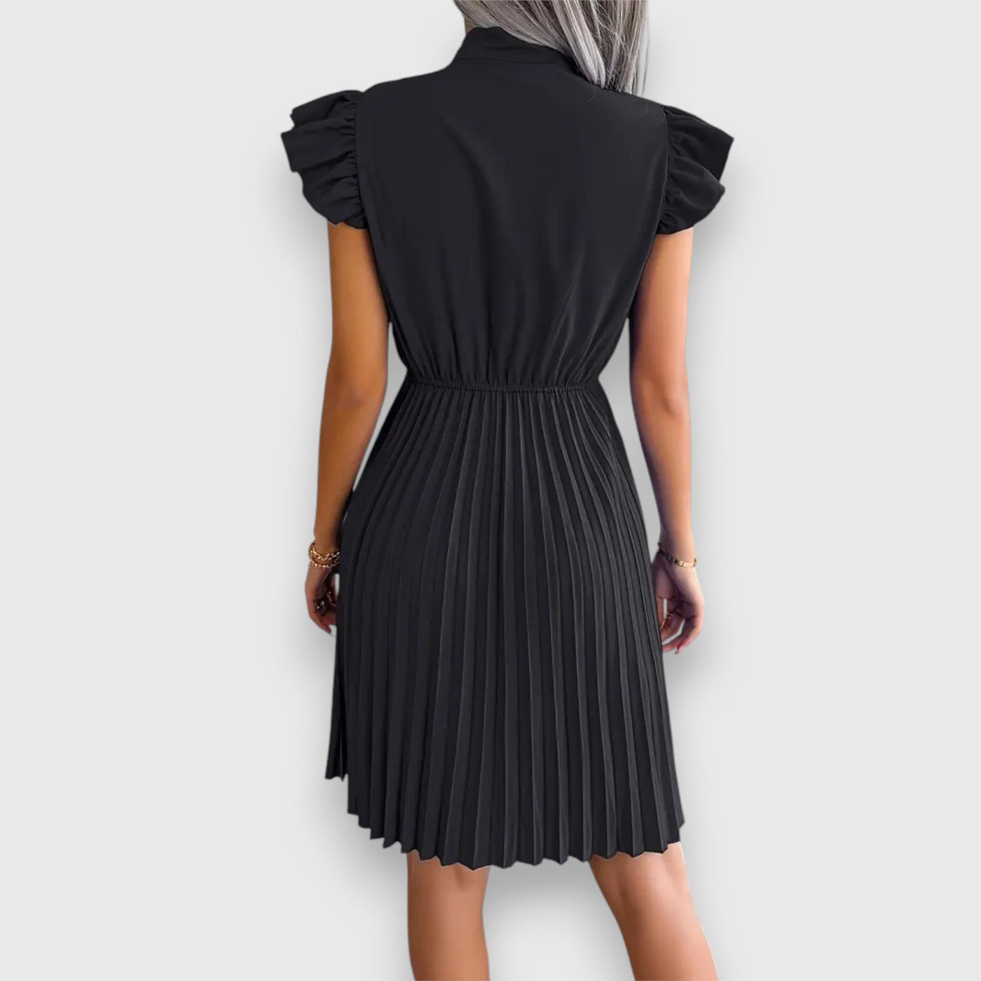 Zoe | Short-Sleeve Dress With A Bow