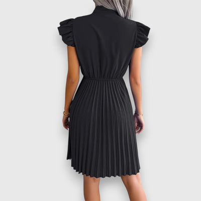 Zoe | Short-Sleeve Dress With A Bow