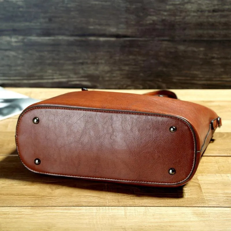 Harper | Vintage Leather Shoulder Bag