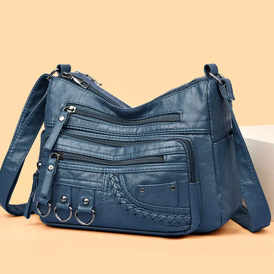 Timeless Charm | Soft Zipper Handbag