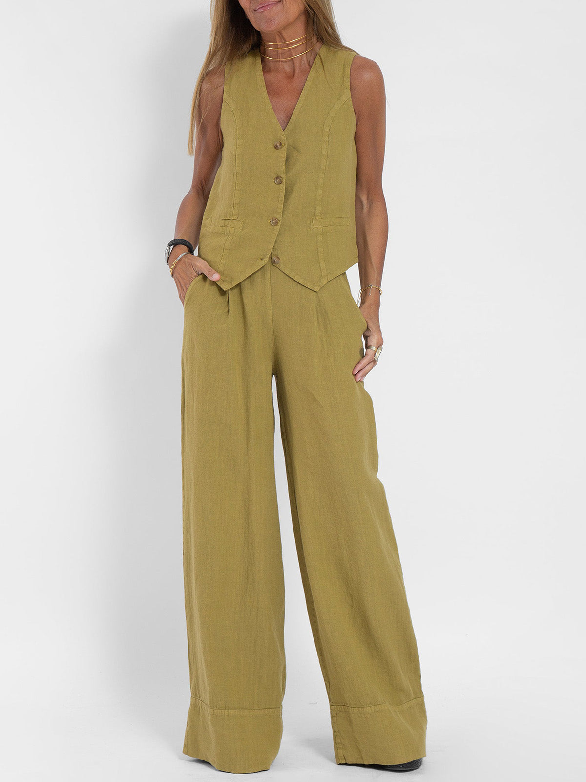 STEFANYA | TROUSERS SET