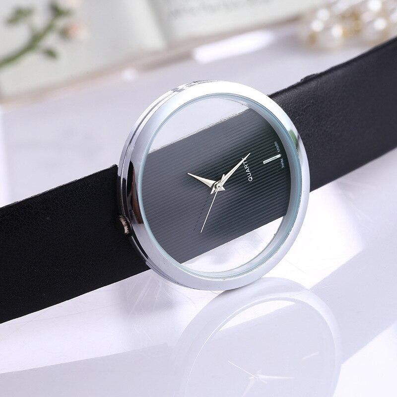 Sophisticated Open-Heart Quartz Watch