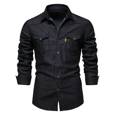 Ryle | Men's Cotton Denim Shirt