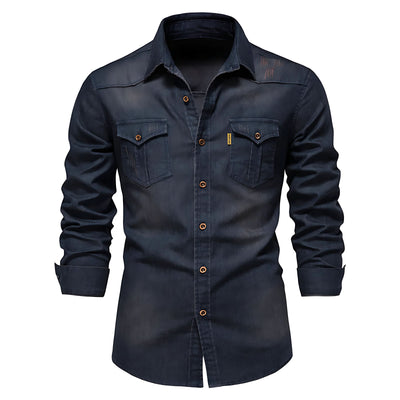 Ryle | Men's Cotton Denim Shirt