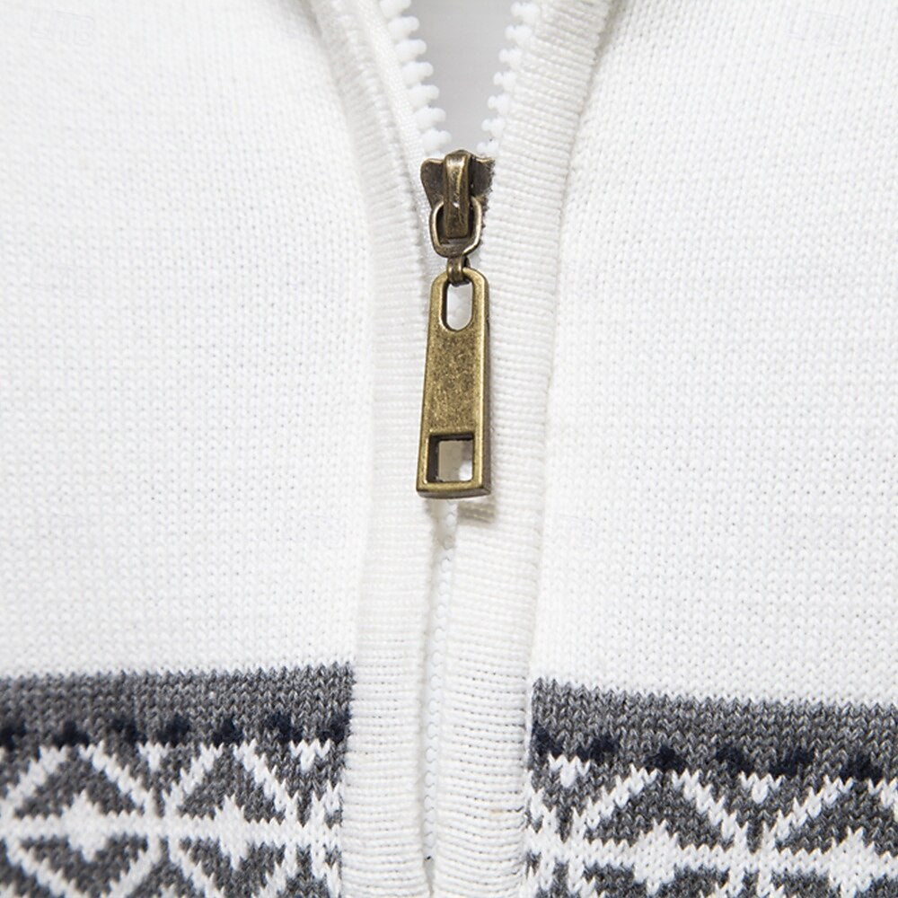 Mateo | Knit Sweater with Half Zip