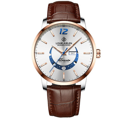 Timeless Moonphase Watch with Classic Elegance