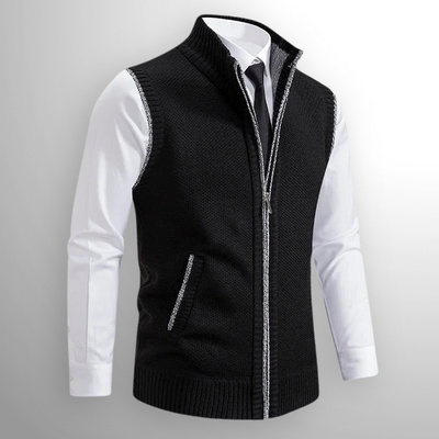 Archer & Co. | Full-Zip Knit Vest