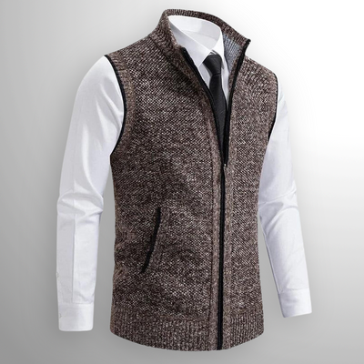 Archer & Co. | Full-Zip Knit Vest