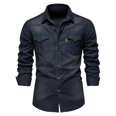 Oliver | Stylish Denim Shirt for Men