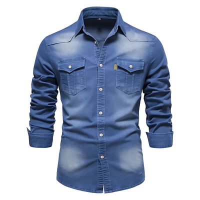 Oliver | Stylish Denim Shirt for Men