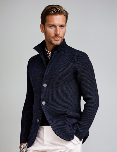 Axel | Elegant Buttoned Cardigan